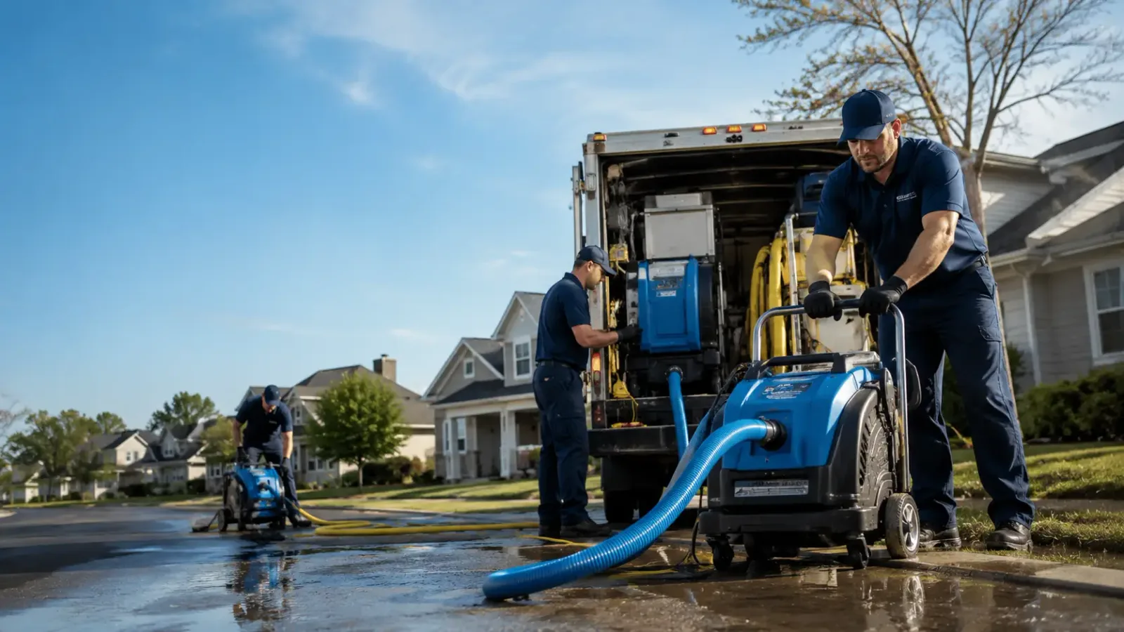 Flood Damage Cleanup in New Bloomington, OH